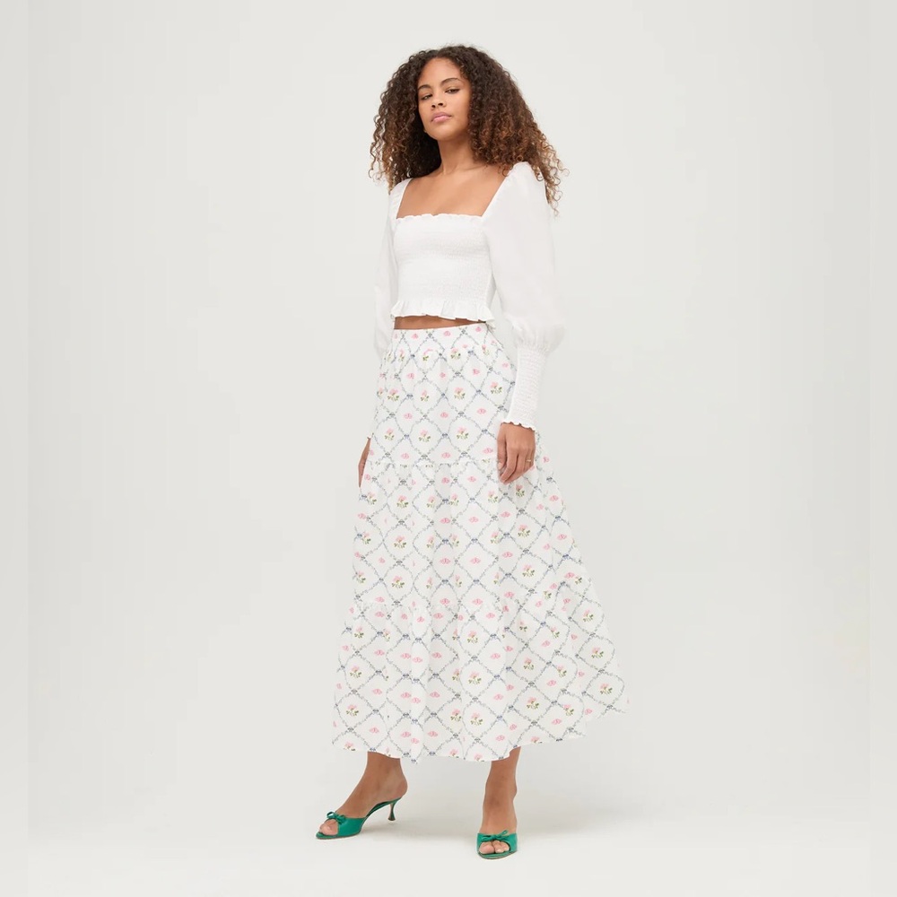 NWT Hill House The Florence Nap Skirt